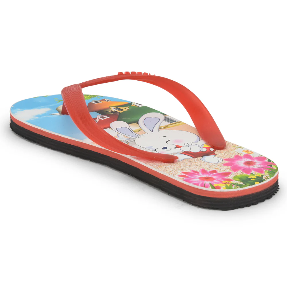 A-HA By Liberty AHA-127E Red Flip Flop For Kids - Image 4
