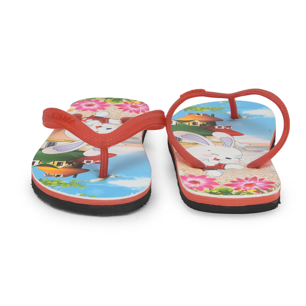 A-HA By Liberty AHA-127E Red Flip Flop For Kids - Image 5