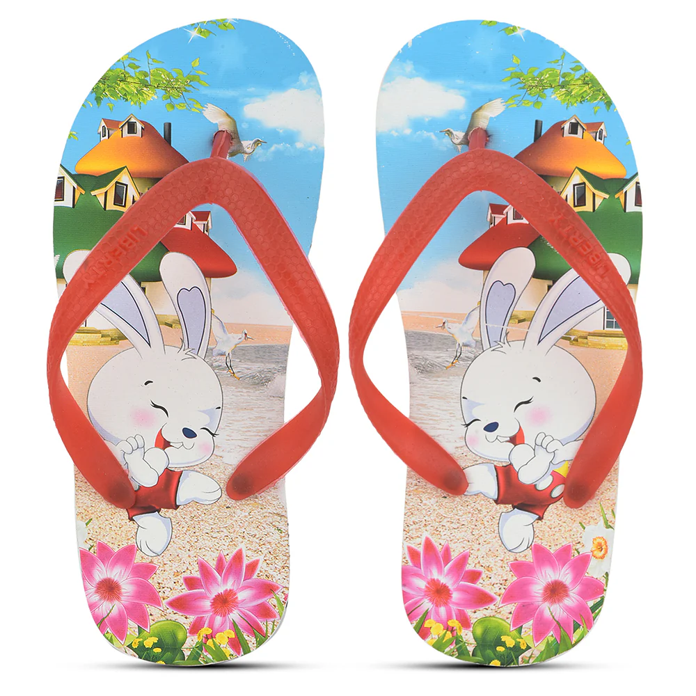 A-HA By Liberty AHA-127E Red Flip Flop For Kids - Image 6