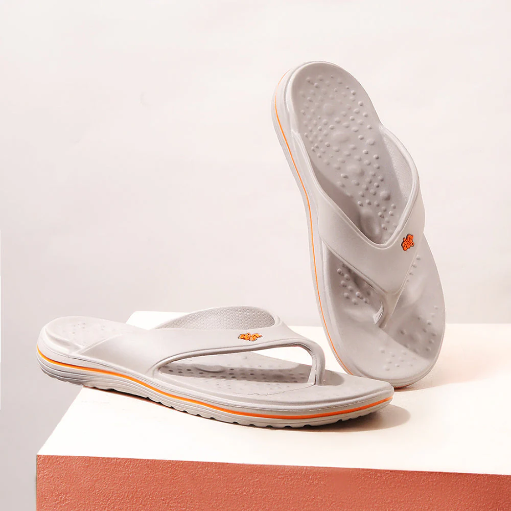 A-HA Casual Grey Flip Flop For Men BEACHTIME By Liberty - Image 3