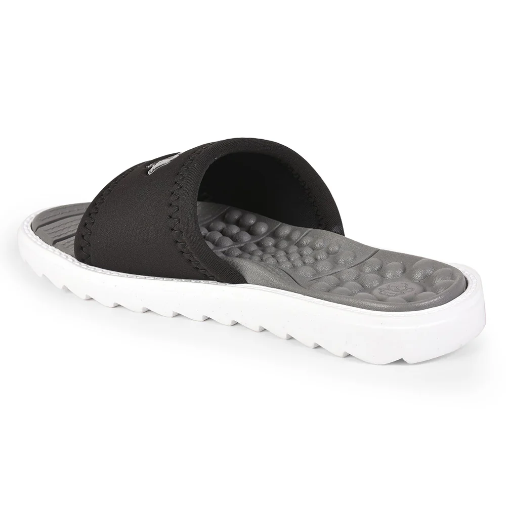 A-HA By Liberty Black Slides For Women WAGAS-10 - Image 3