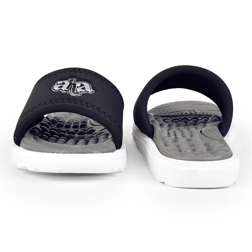 A-HA By Liberty Navy Blue Slides For Women WAGAS-10 - Image 3