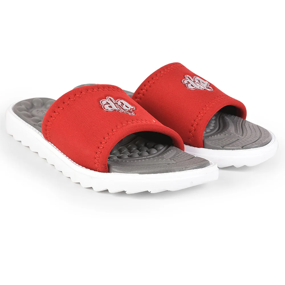 A-HA By Liberty Red Slides For Women WAGAS-10 - Image 5
