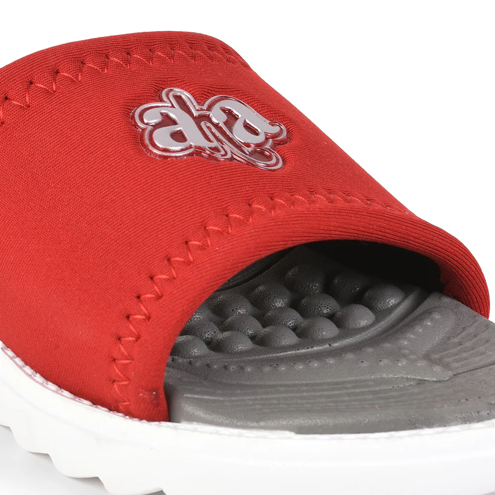 A-HA By Liberty Red Slides For Women WAGAS-10 - Image 6