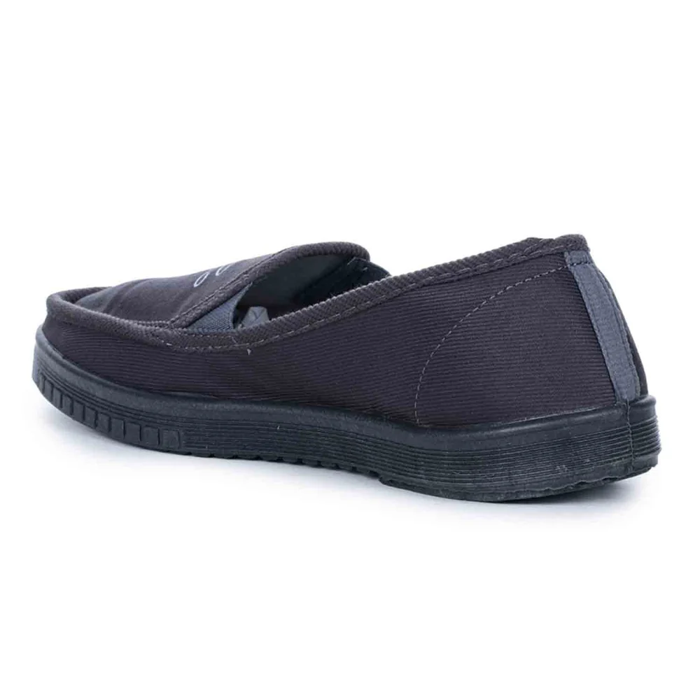 A-HA Grey Casual Non Lacing Shoes For Men WALKER-E By Liberty - Image 3