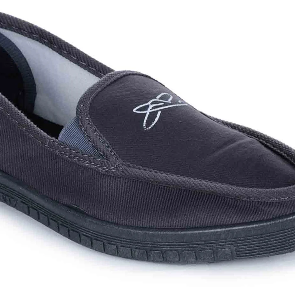 A-HA Grey Casual Non Lacing Shoes For Men WALKER-E By Liberty - Image 4