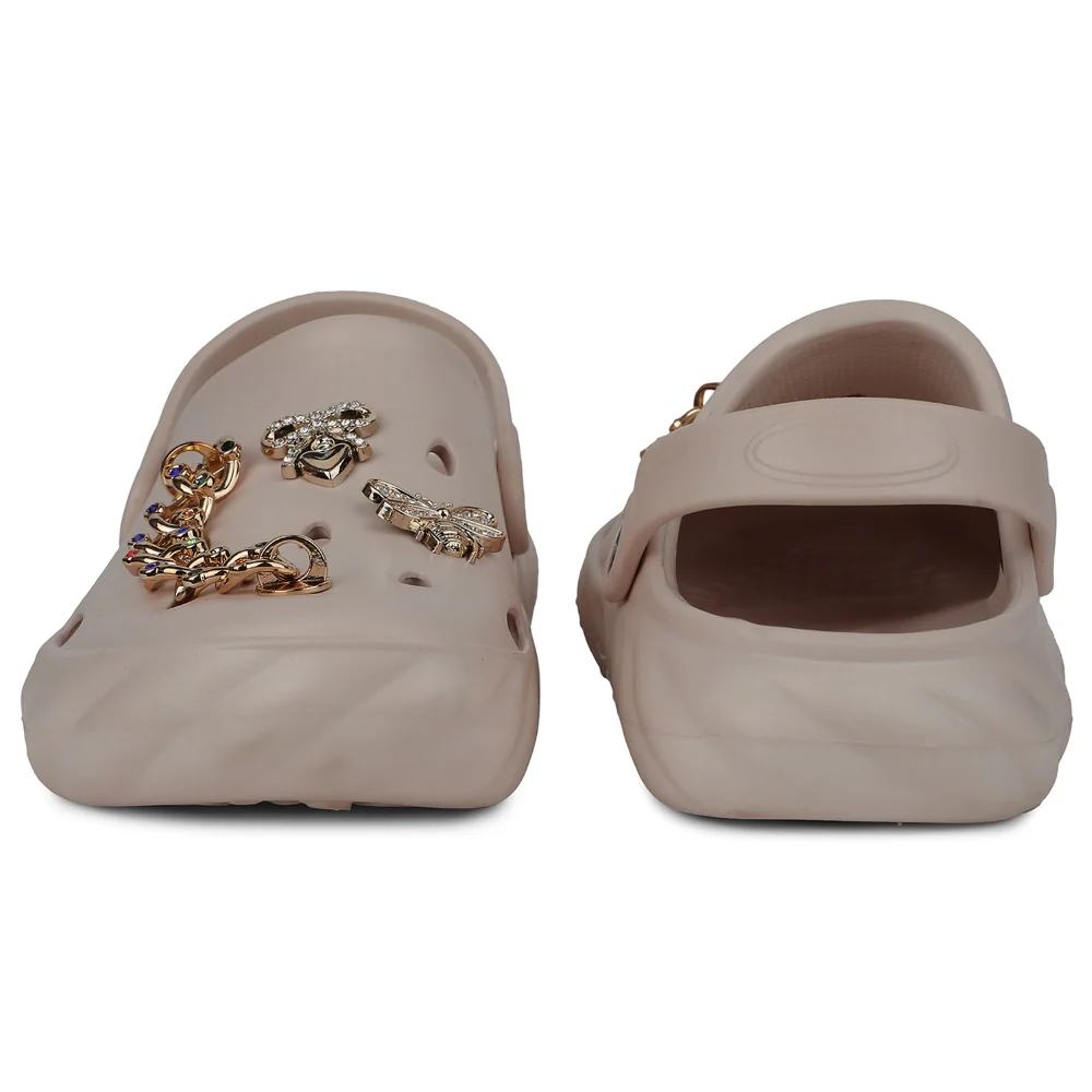 A-HA Peach Slingback Clogs For Women BEACHWALKL By Liberty - Image 6