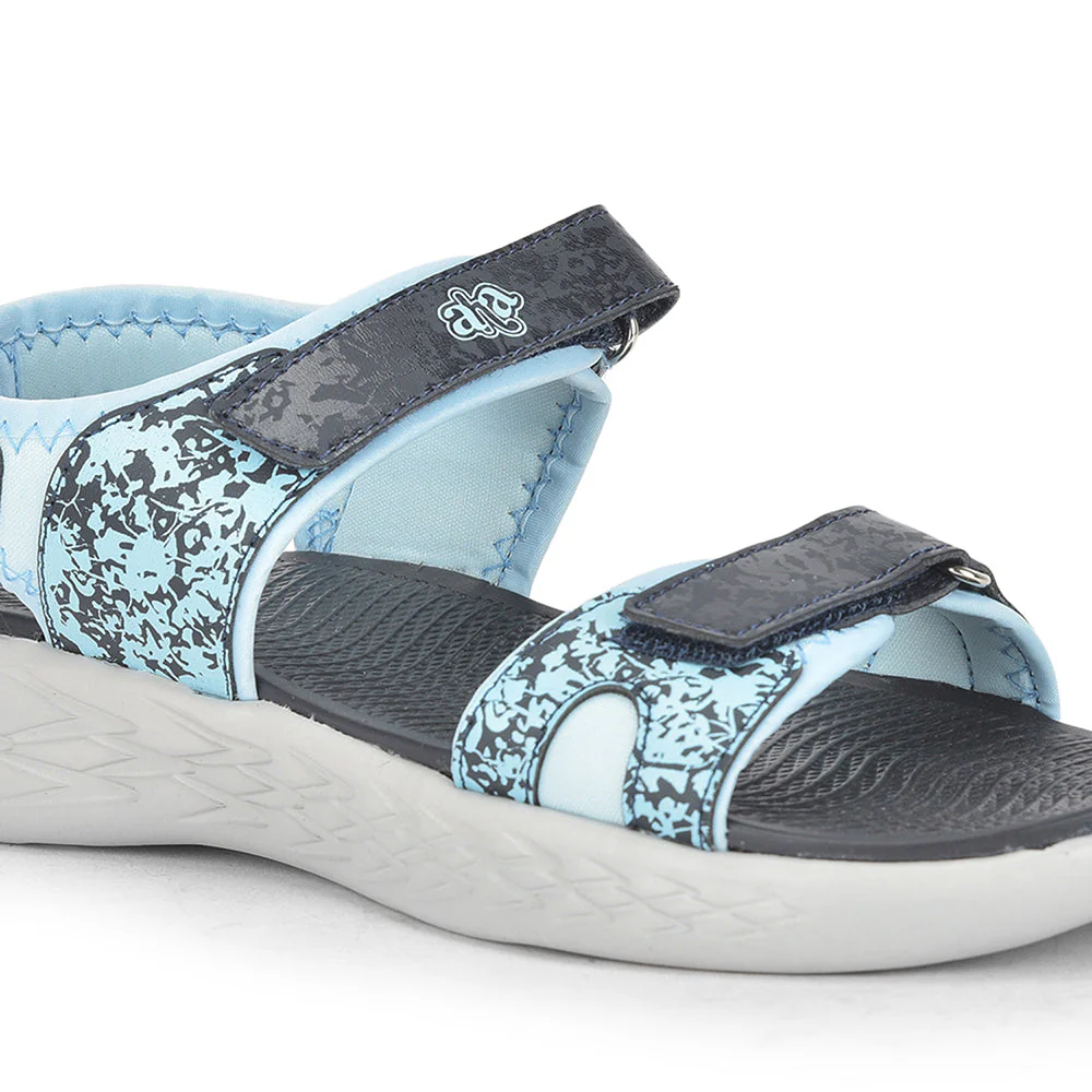 Aha Blue Casual Sandals For Women TIARA-03 By Liberty - Image 6