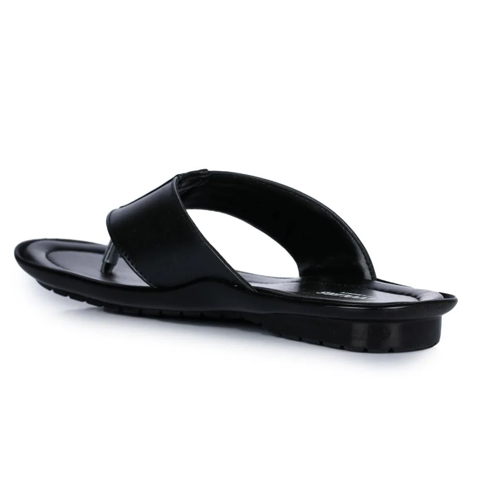 Coolers Casual Black Slippers For Men COOL99-120 By Liberty - Image 5