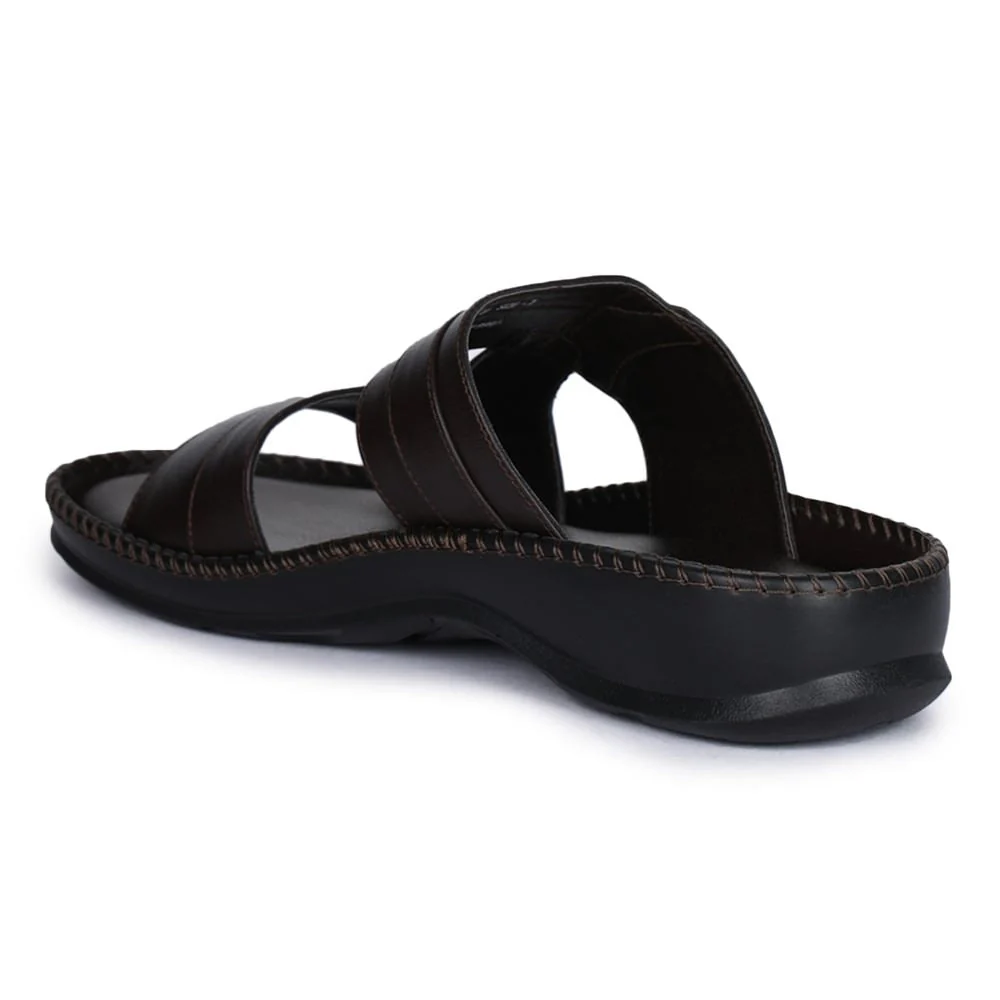 Coolers Casual (Brown) Slippers For Men K2-01 By Liberty - Image 5