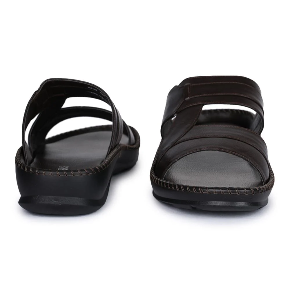 Coolers Casual (Brown) Slippers For Men K2-01 By Liberty - Image 6