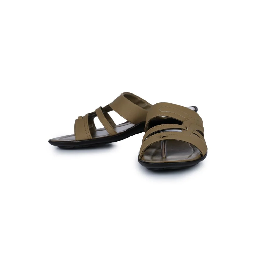 Coolers Casual Camel Slippers For Men COOL99-1 By Liberty - Image 6