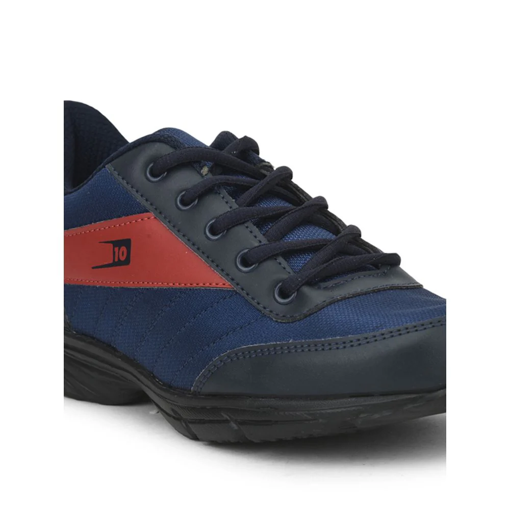 Force 10 Casual Lacing Shoes For Kids (Red) 9907-51BLU By Liberty - Image 6