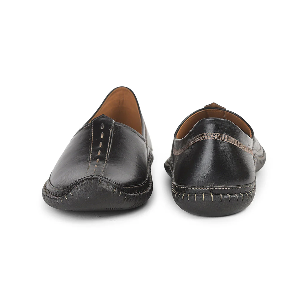 Fortune Black Casual Mojari For Men BRL-25 By Liberty - Image 5