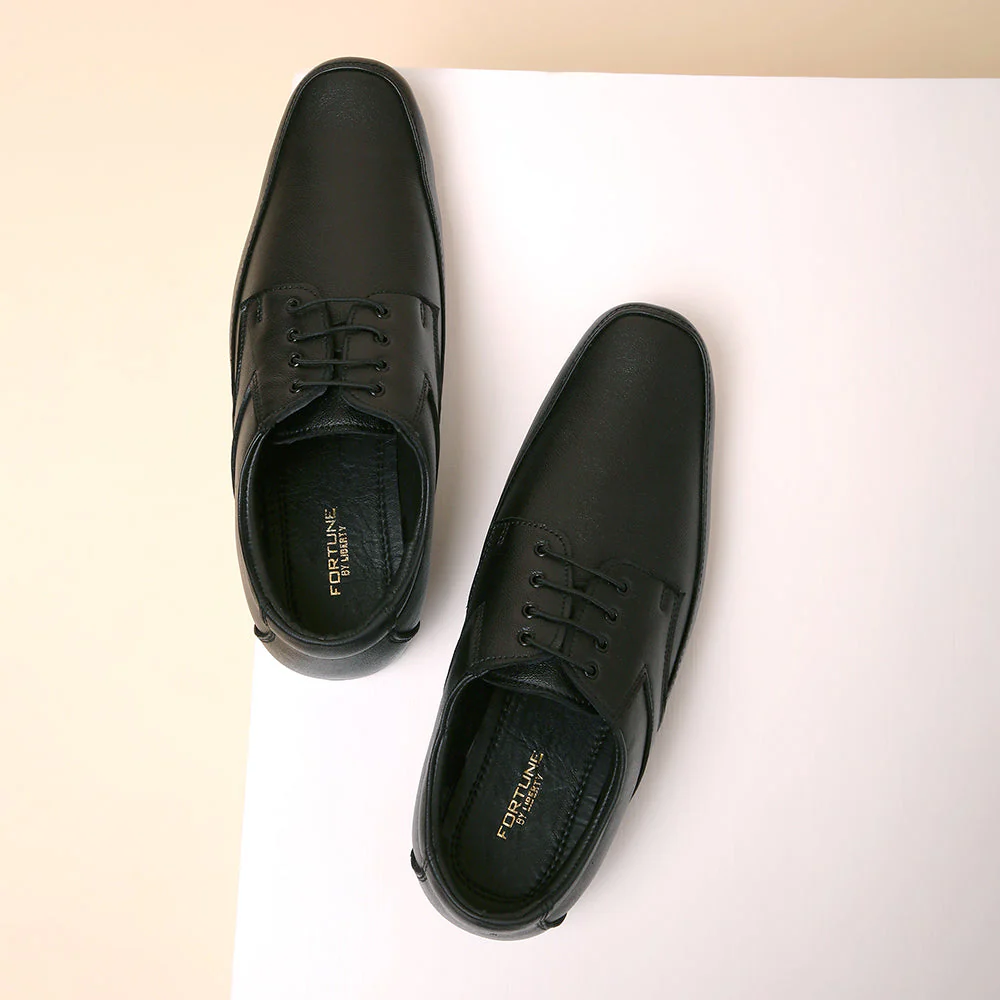 Fortune (Black) Classic Oxford Shoes For Men A9H-03 By Liberty - Image 4