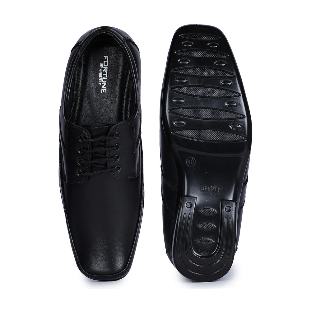 Fortune (Black) Classic Oxford Shoes For Men A9H-03 By Liberty - Image 5