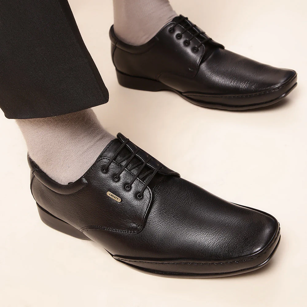 Fortune (Black) Classic Oxford Shoes For Men FL-510 By Liberty - Image 7