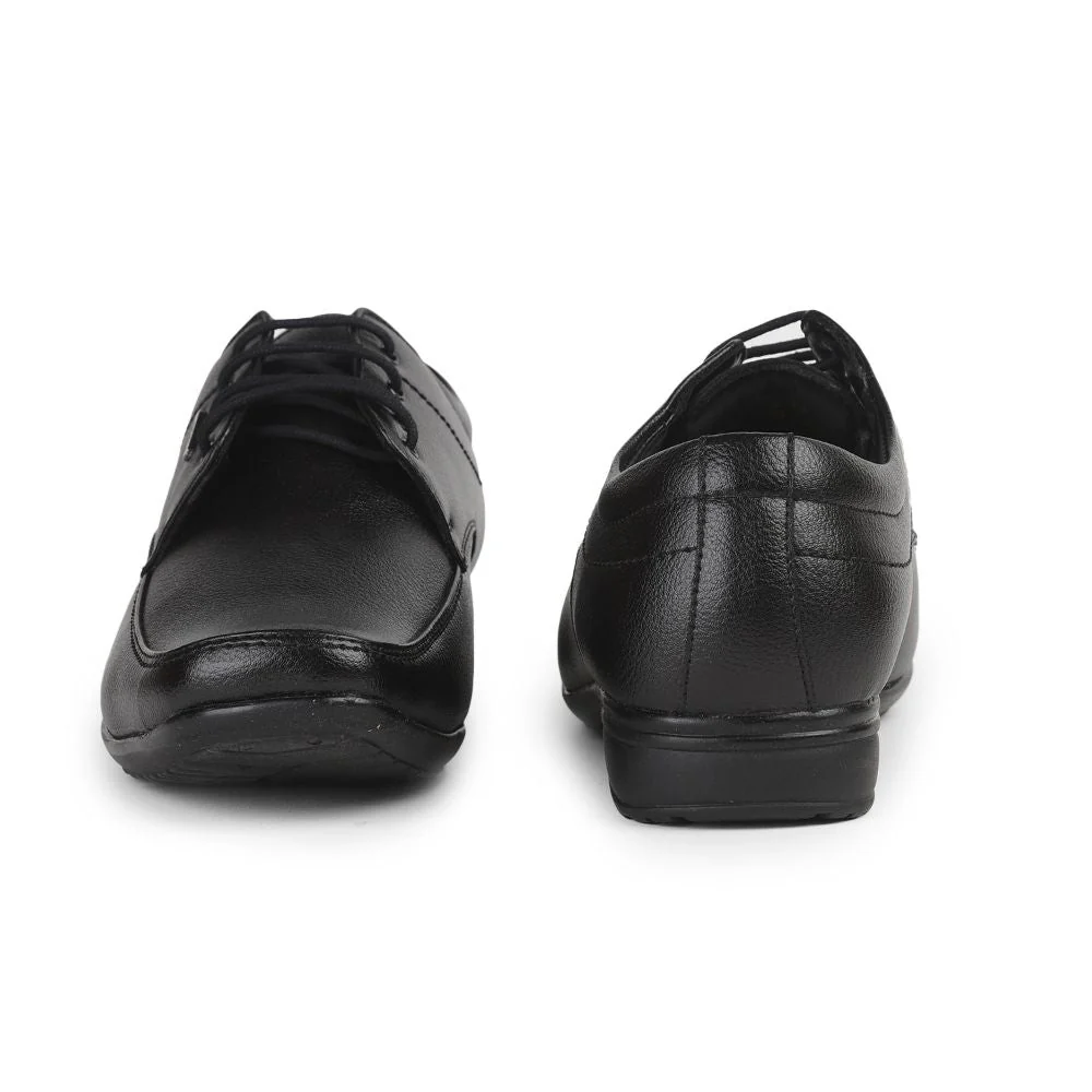 Fortune Black Formal Lace Up Shoes For Men Uvl-33 By Liberty - Image 4