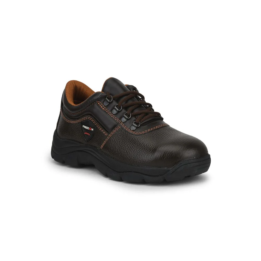 Freedom By Liberty Mens ARMOUR-ST Lacing Brown Safety Shoe - Image 8