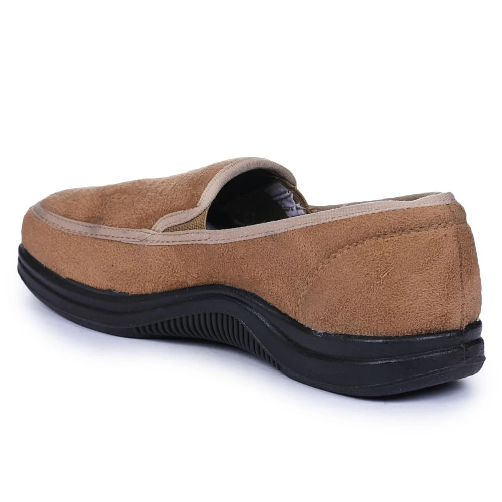 Gliders (Beige) Casual Slip on Shoes For Men 3070-65 By Liberty - Image 4