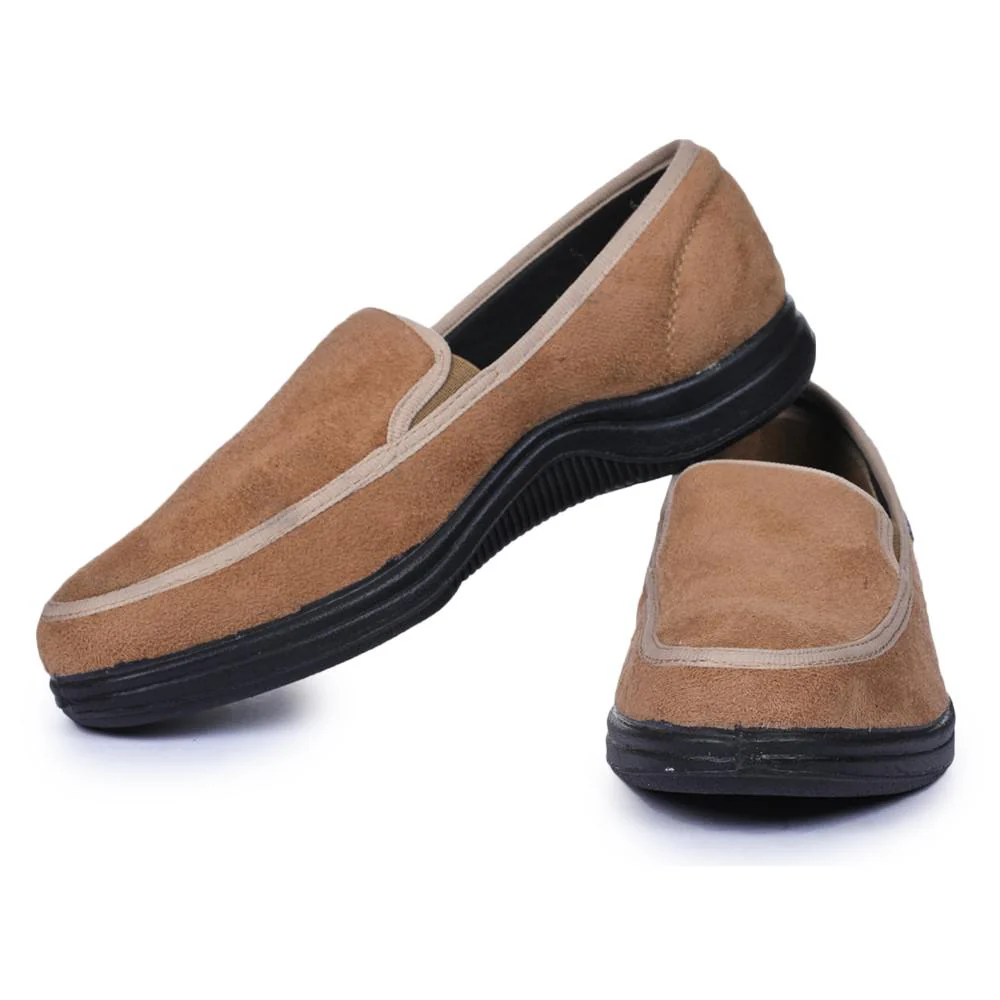 Gliders (Beige) Casual Slip on Shoes For Men 3070-65 By Liberty - Image 5