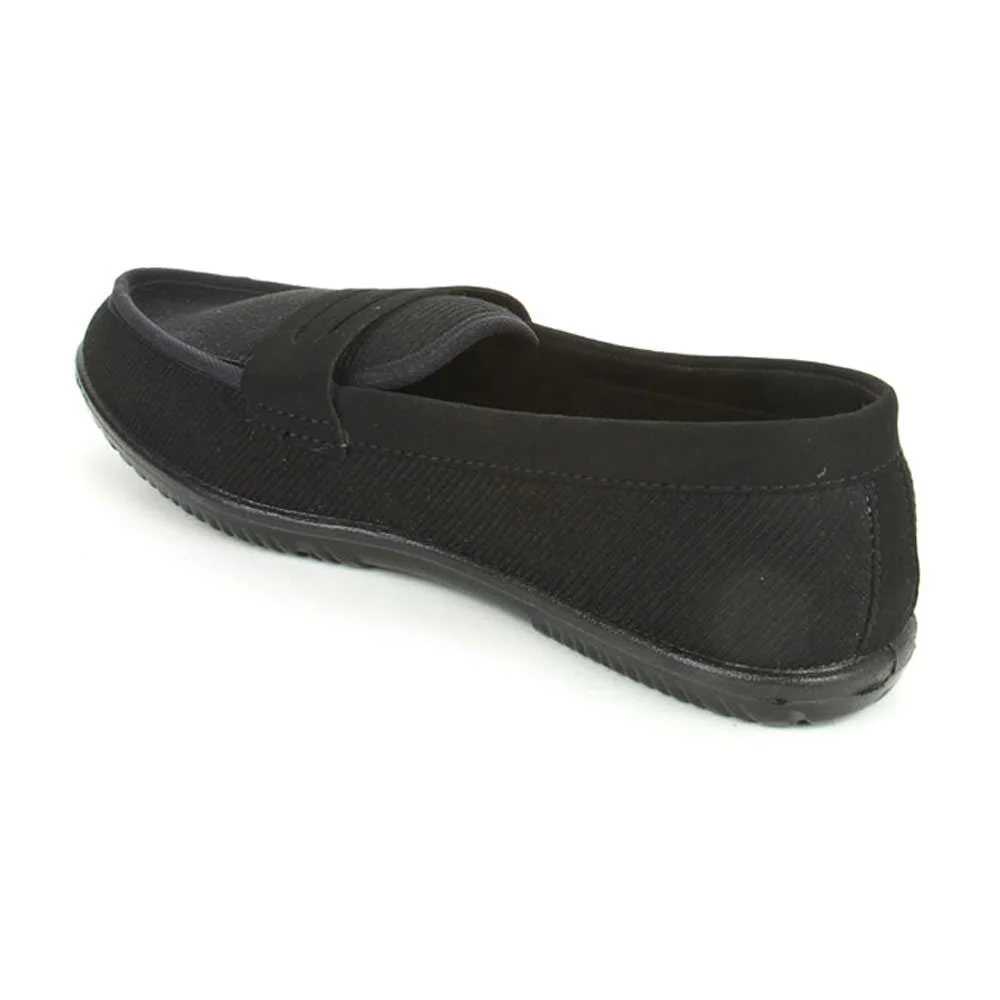 Gliders Black Casual Slip on Shoes For Men EXCITOR By Liberty - Image 5