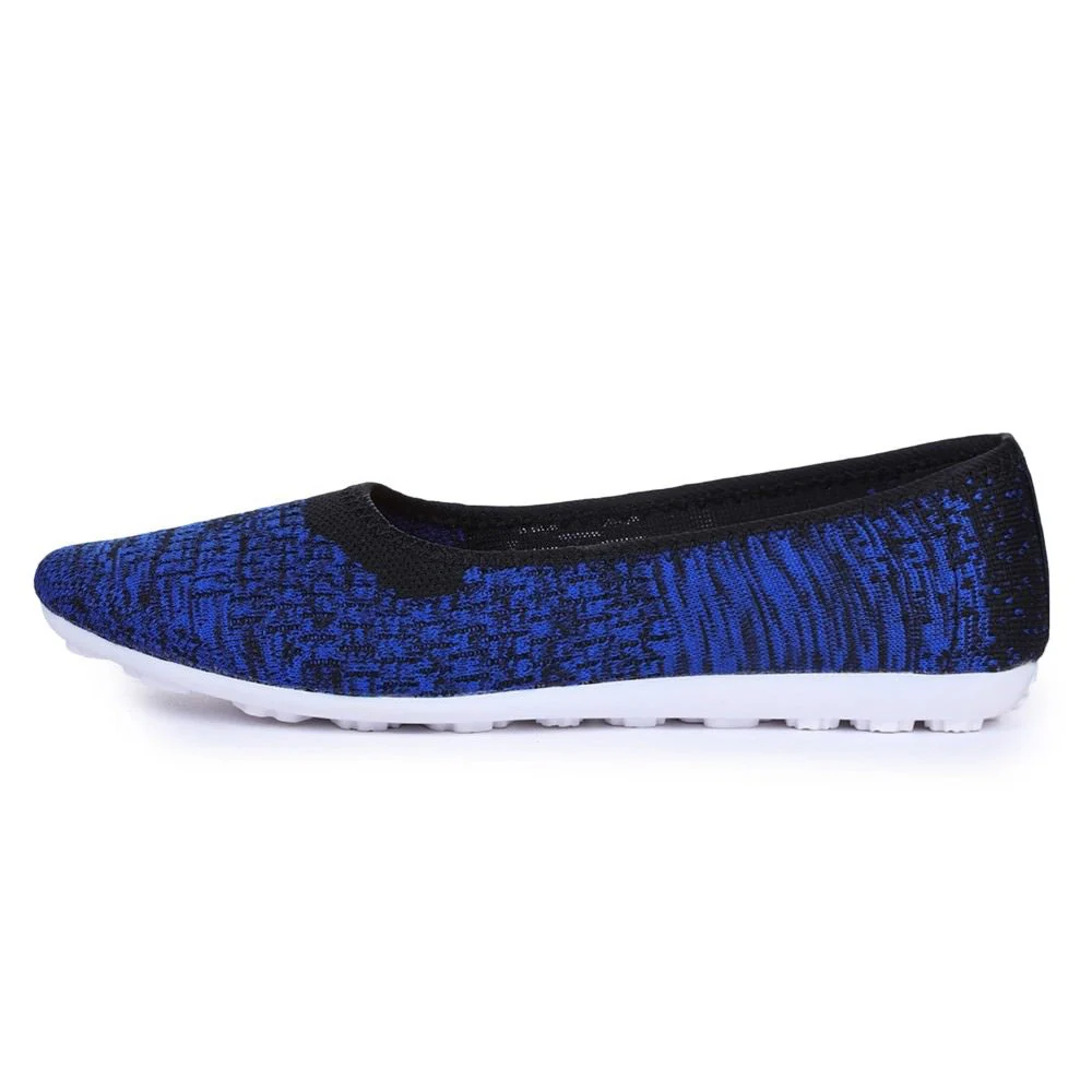 Gliders (Blue) Casual Ballerina Shoes For Women PRETTY-1 By Liberty - Image 3