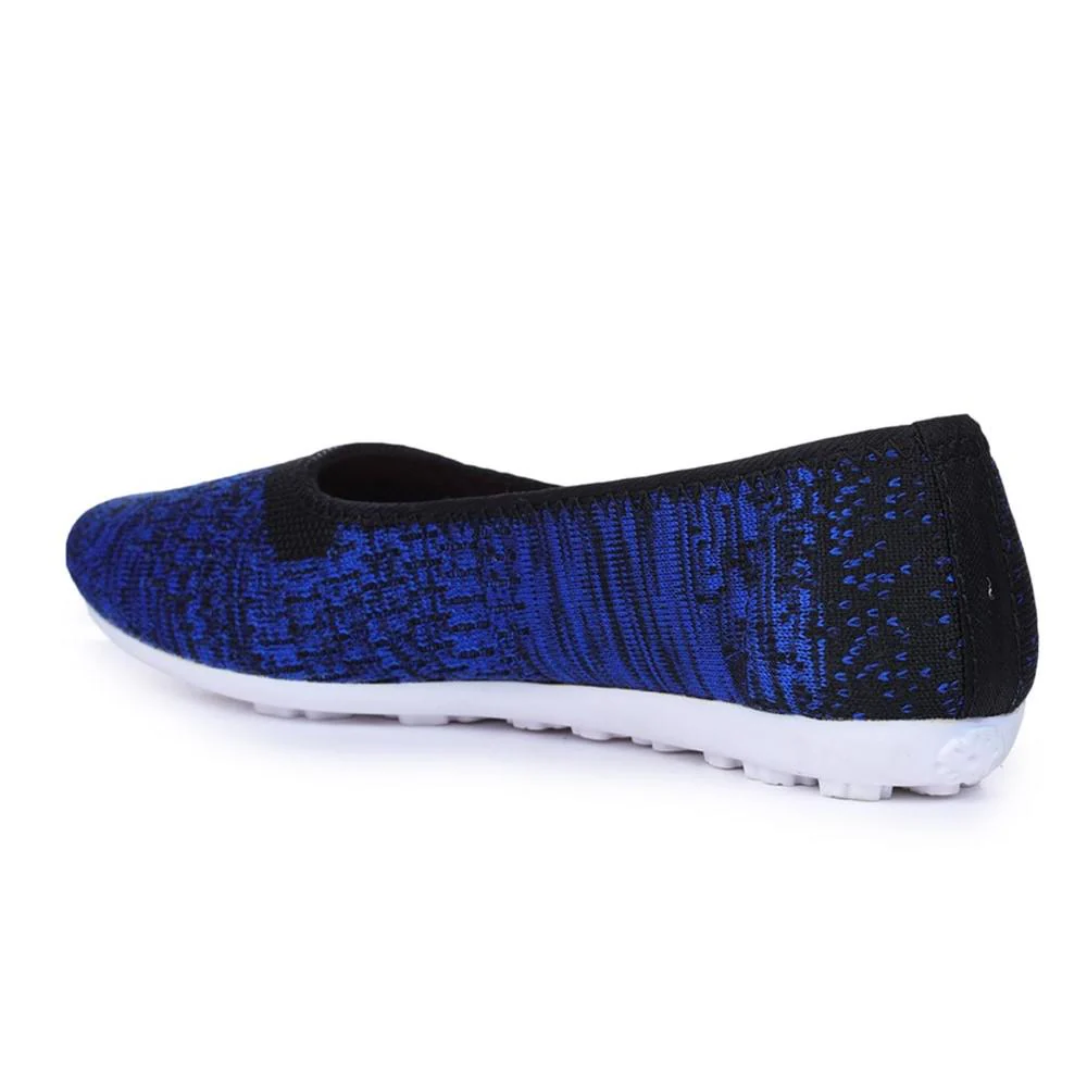 Gliders (Blue) Casual Ballerina Shoes For Women PRETTY-1 By Liberty - Image 4