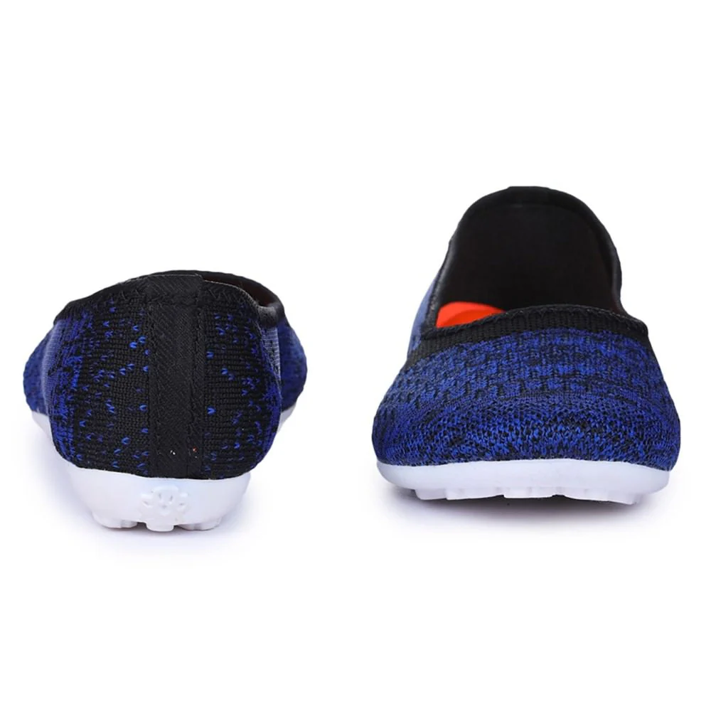 Gliders (Blue) Casual Ballerina Shoes For Women PRETTY-1 By Liberty - Image 5
