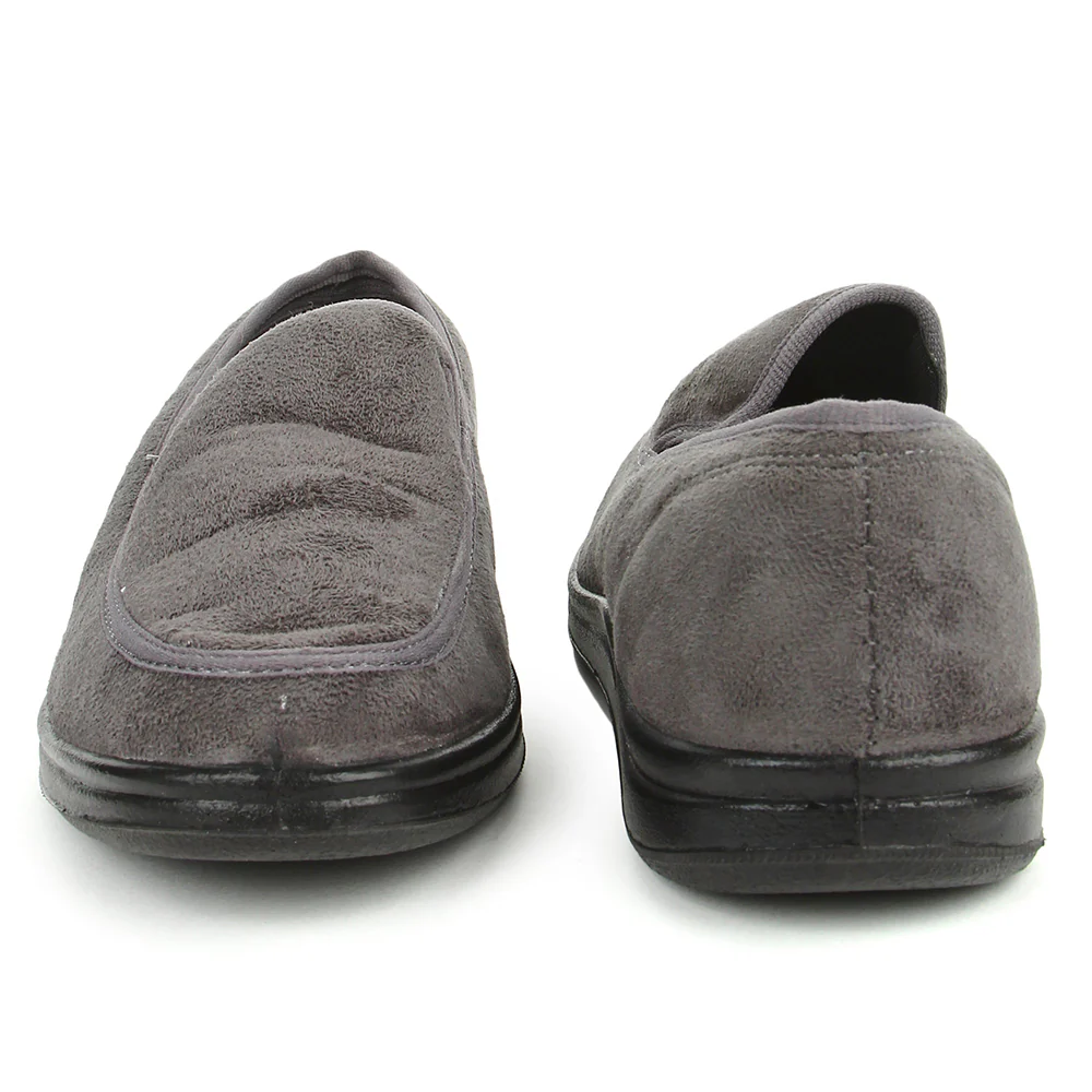 Gliders (Grey) Casual Slip on Shoes For Men 3070-65 By Liberty - Image 4