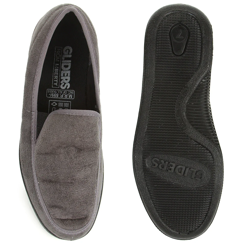 Gliders (Grey) Casual Slip on Shoes For Men 3070-65 By Liberty - Image 5