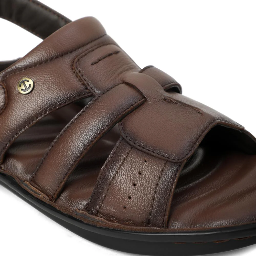 Healers By Liberty ERL-13 Formal Sandal For Mens (Tan) - Image 5