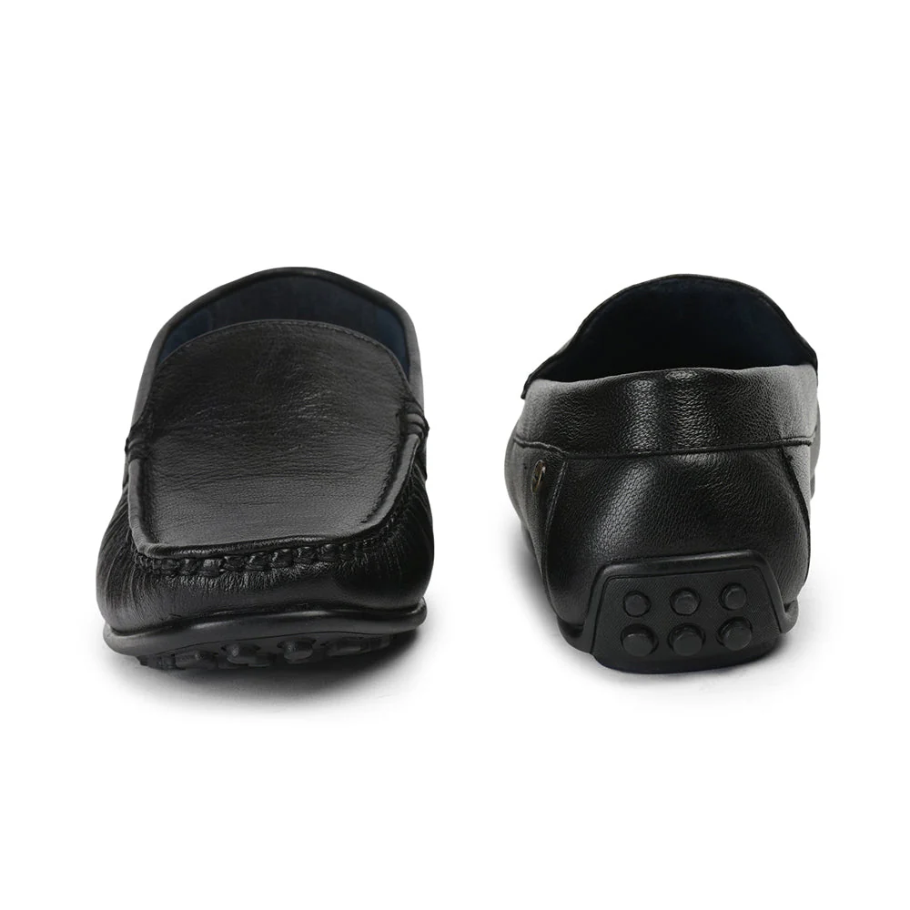 Healers By Liberty Men JPL-275 Black Casual Non lacing Loafers Shoes - Image 5