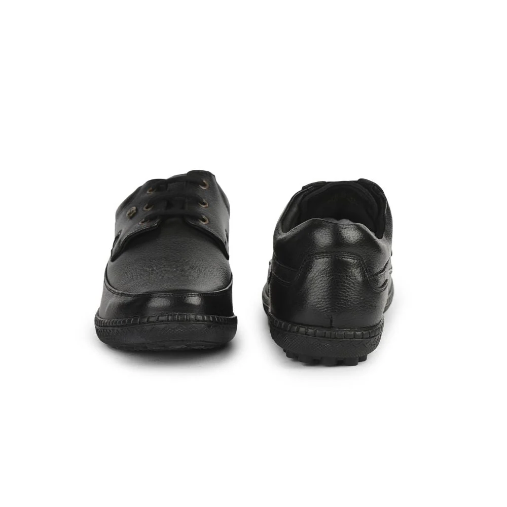 Healers Formal (Black) Lacing Shoes For Men ER-37 By Liberty - Image 4