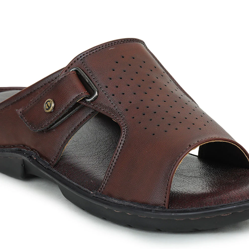 Healers Casual Brown Sandal For Men AVN-34 By Liberty - Image 5