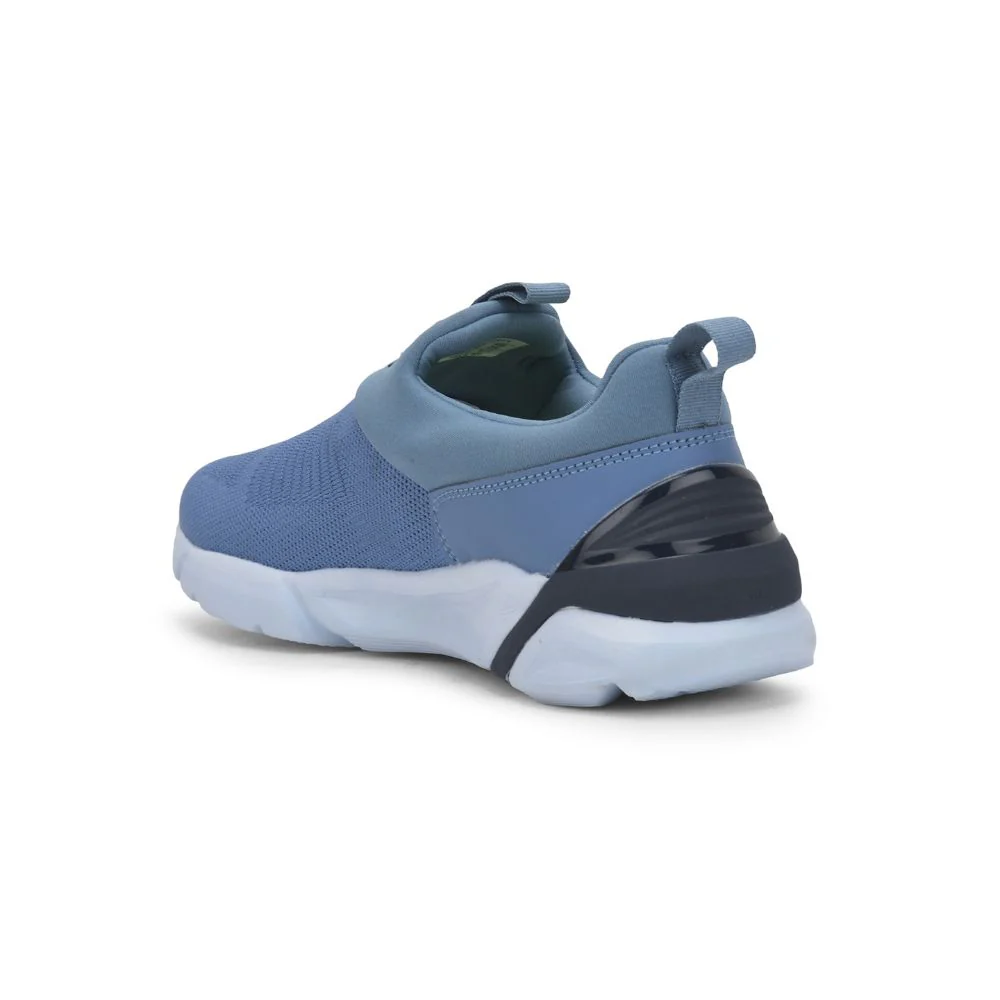 Leap7x Non-Lacing Blue Casual Slip-on Shoes For Men BRISK-01 By Liberty - Image 4
