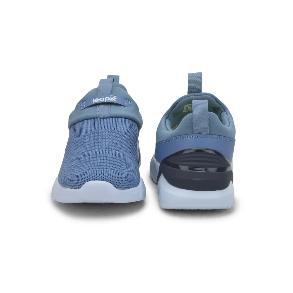 Leap7x Non-Lacing Blue Casual Slip-on Shoes For Men BRISK-01 By Liberty - Image 6