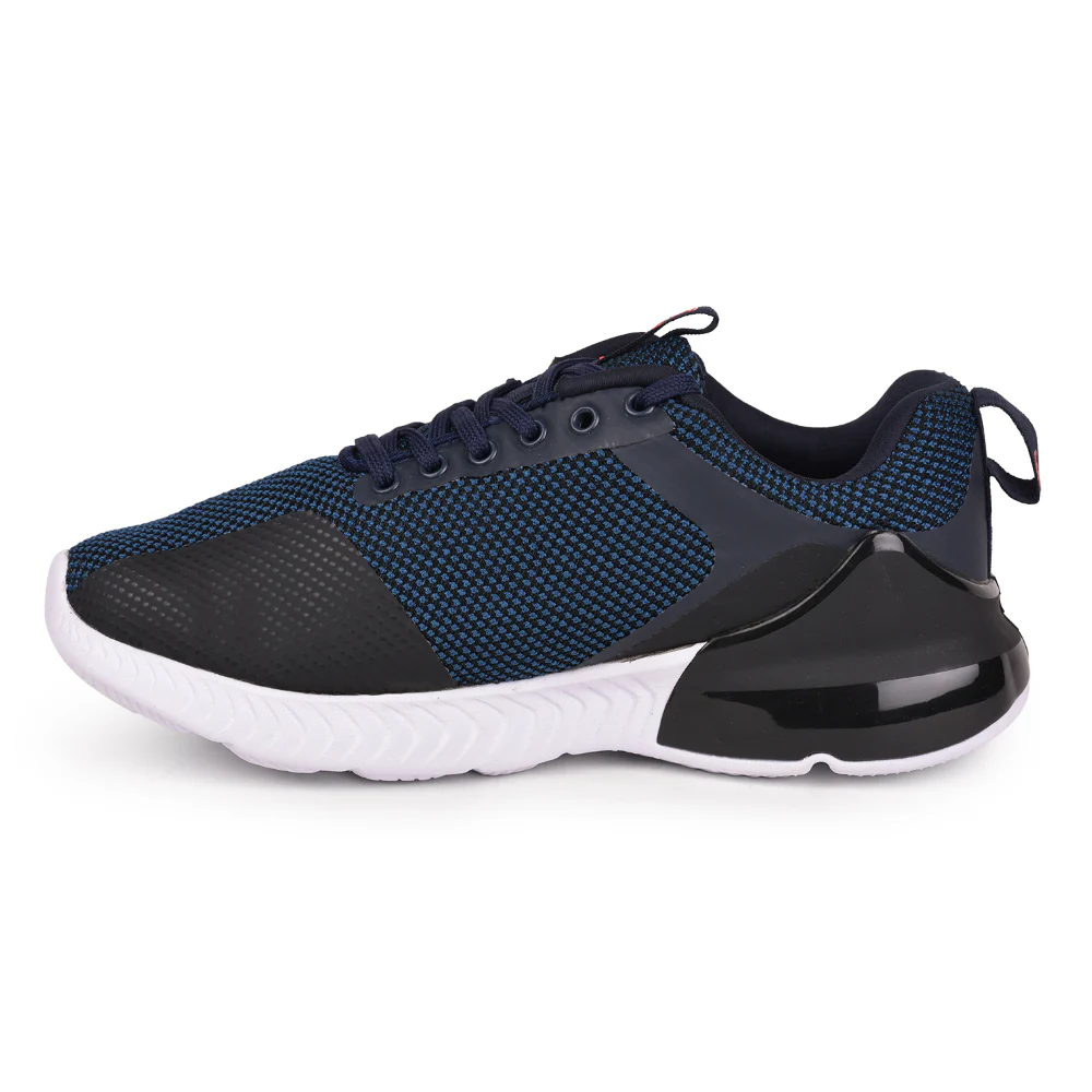 Leap7x Lacing Navy Blue Casual Shoes For Men PANTHER By Liberty - Image 3
