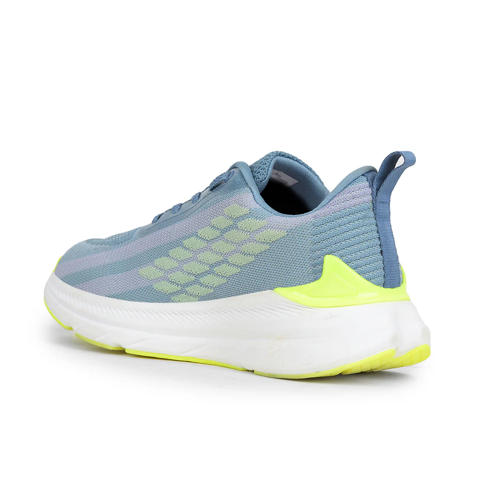 Leap7x Sky Blue Lacing Sports Walking Shoes For Kids OUTER-01 By Liberty - Image 4