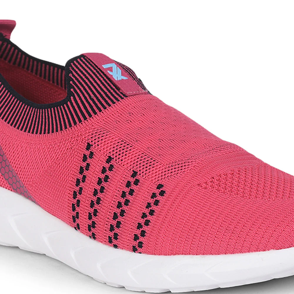 Leap7x Non Lacing Pink Casual Slip-on Shoes For Women LEWIS By Liberty - Image 5
