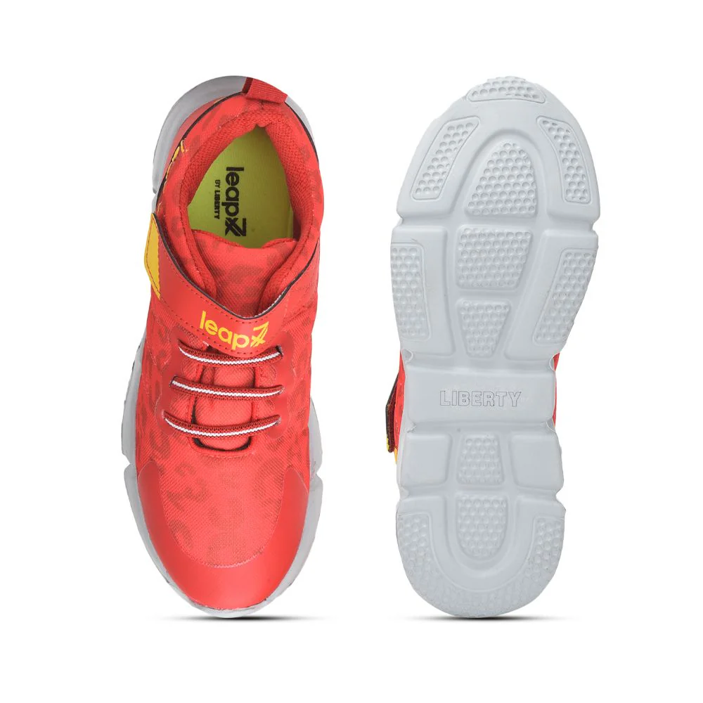 Leap7x Sports Shoes For Kids (Red) Polar-500M By Liberty - Image 3