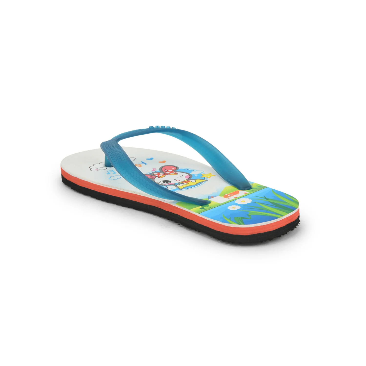 Liberty A-HA By Liberty AHA-127E Royal Blue Flip Flop For Kids - Image 4