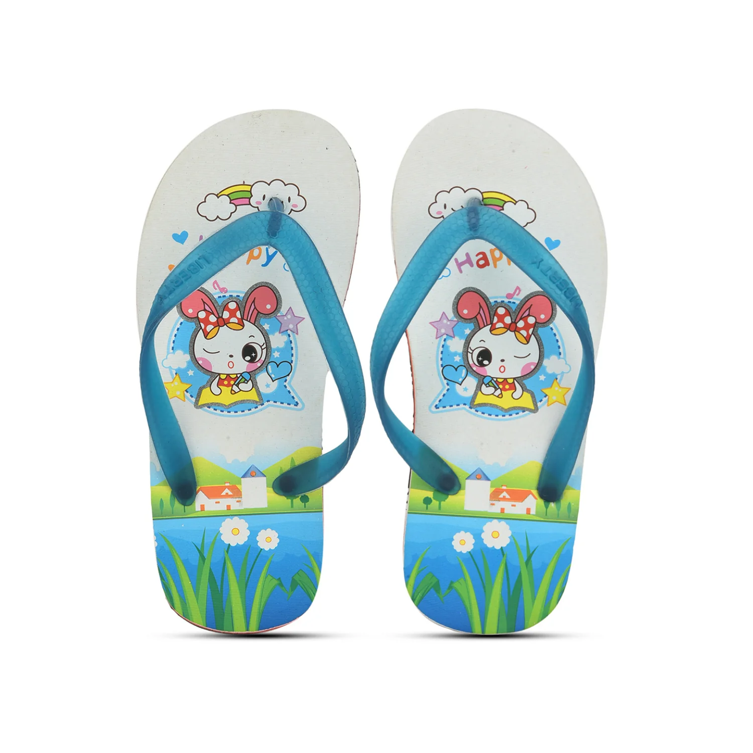 Liberty A-HA By Liberty AHA-127E Royal Blue Flip Flop For Kids - Image 6