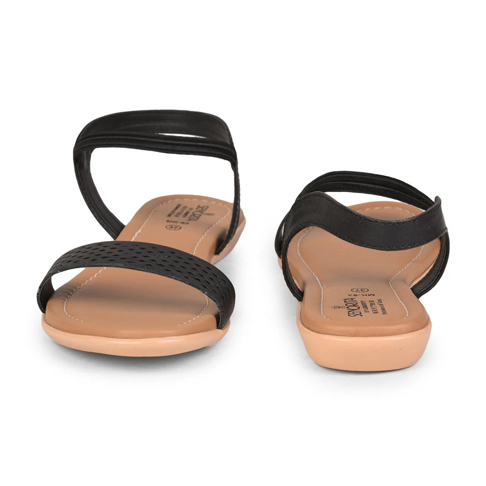 Senorita Casual (Black) Sandals For Women By Liberty - Image 4