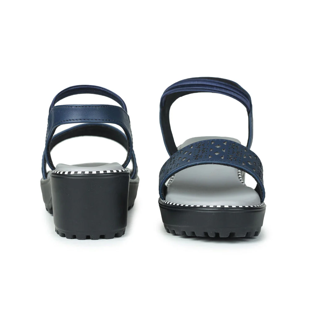 Senorita Casual (Blue) Sandals For Kids GF-63 By Liberty - Image 4