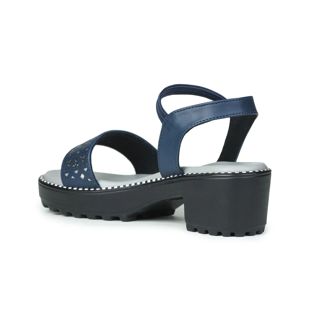Senorita Casual (Blue) Sandals For Kids GF-63 By Liberty - Image 7