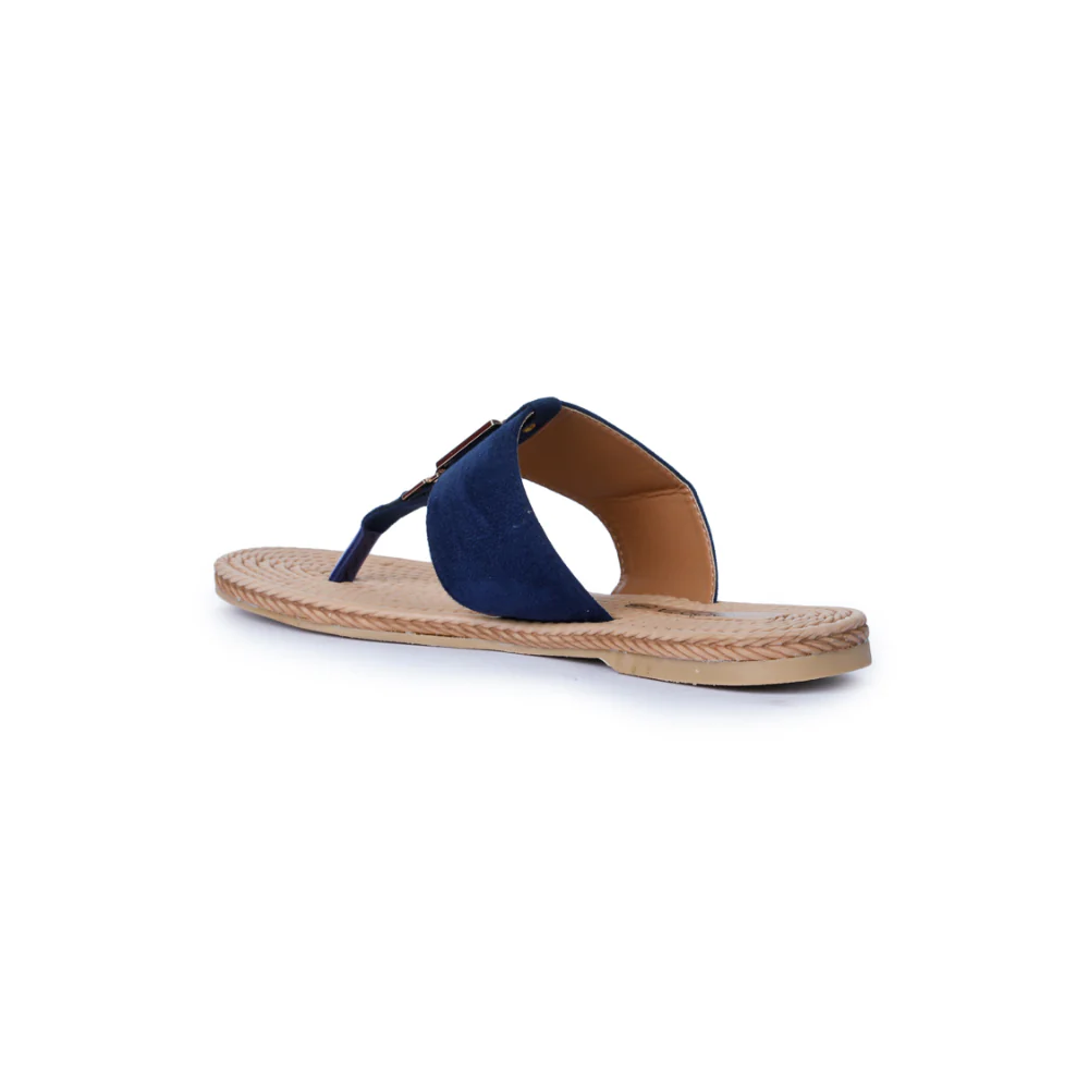 Senorita Casual Blue Slipper For Women M1-30 By Liberty - Image 3