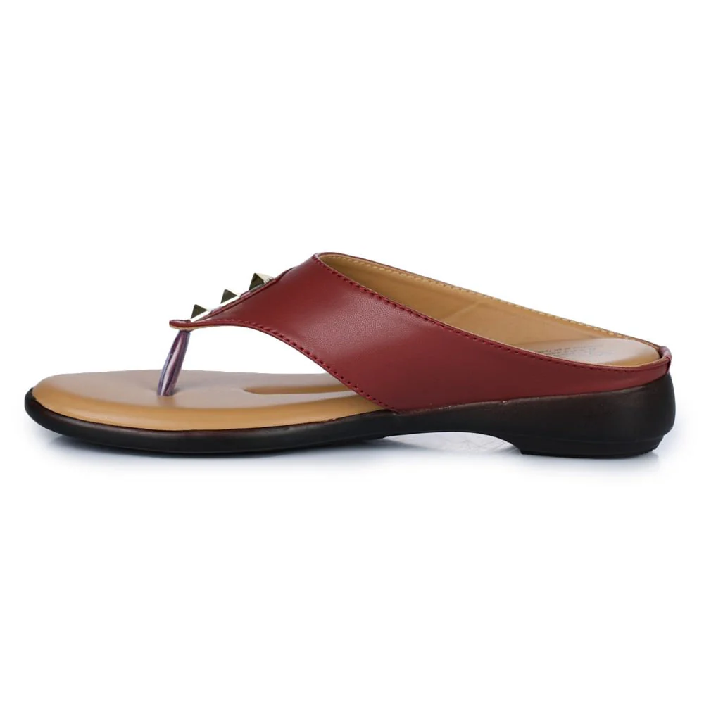 Senorita Casual (Cherry) Slipper For Women LAF-905 By Liberty - Image 3