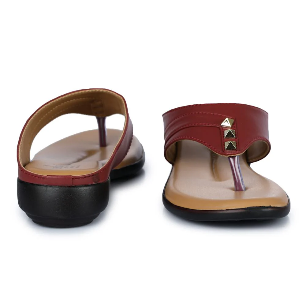 Senorita Casual (Cherry) Slipper For Women LAF-905 By Liberty - Image 6