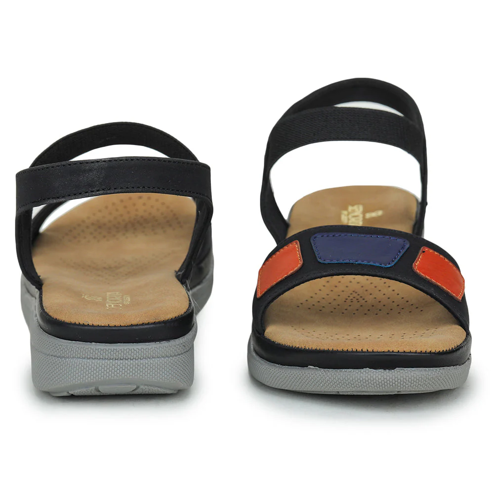 Senorita Casual (Navy Blue) Sandals For Women M17-11 By Liberty - Image 5